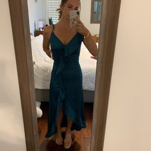 Brand New With Tags Teal Maxi Dress